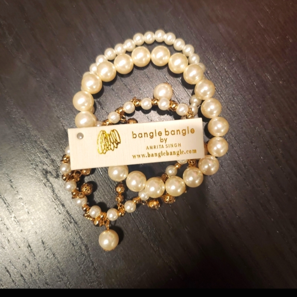 Bangle Bangle 3 Bracelet Set by Amrita Singh